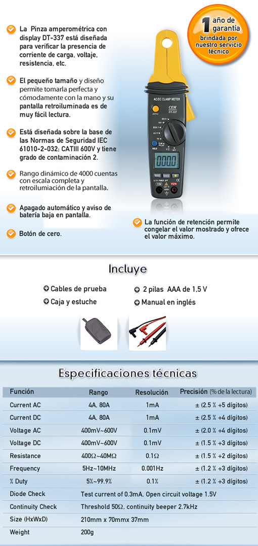 Mult&iacute;metro Automotriz Multifunci&oacute;n