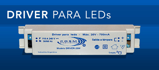Driver para LEDs de 12 W – Cosmel Electrónica