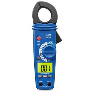 Pinza Amperométrica De C.C. Y C.A. Con Display CEM DT-332