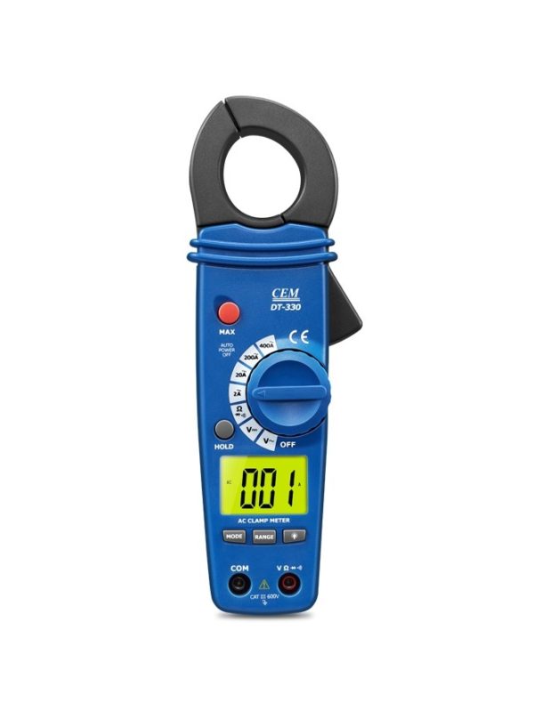 Pinza Amperométrica De C.C. Y C.A. Con Display CEM DT-332