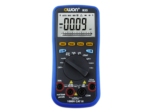 Multímetro Digital Owon B-35T+ 3-5/6 Dígitos con Bluetooth - Imagen 4