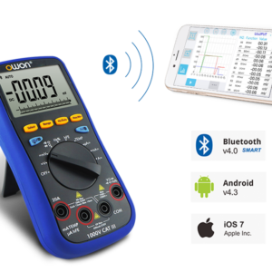 Multímetro Digital Owon B-35T+ 3-5/6 Dígitos con Bluetooth