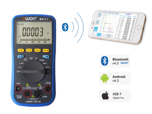 Multímetro Digital Owon B-41T+ 4-1/2 Dígitos con Bluetooth