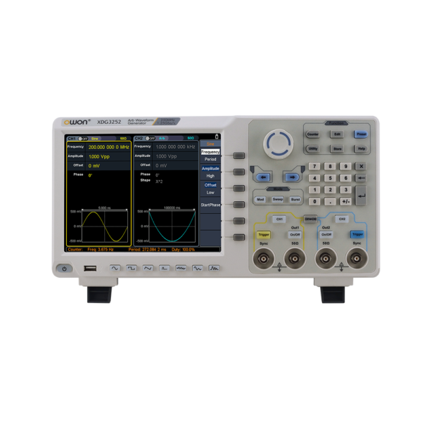 XDG3202 Generador De Funciones Owon 200 Mhz 2 Ch Modulación - Imagen 5