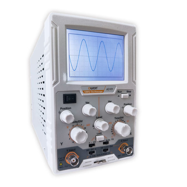 Osciloscopio Digital Compacto Owon 20 Mhz 1 Canal Mod AS201 Tipo Analógico - Imagen 2