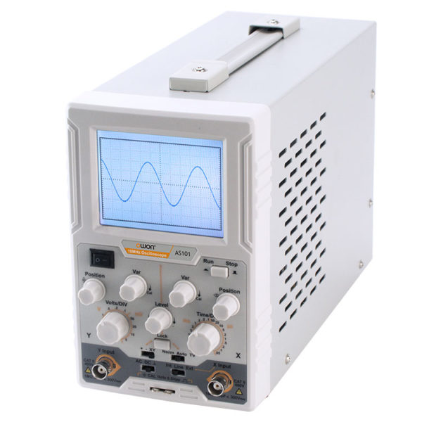 Osciloscopio Digital Compacto Owon 20 Mhz 1 Canal Mod AS201 Tipo Analógico - Imagen 3
