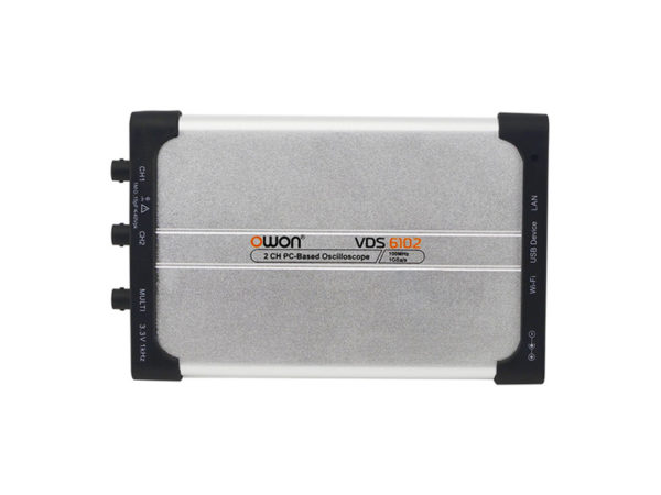 Osciloscopio Digital para Pc Owon 100 MHz 14 Bits VDS6102A con Generador de Funciones