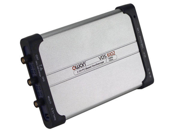 Osciloscopio Digital para Pc Owon 100 MHz 14 Bits VDS6102A con Generador de Funciones - Imagen 3