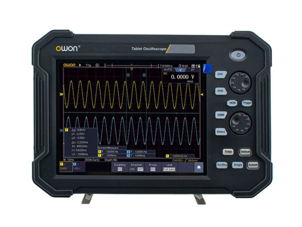 Osciloscopio Digital Tipo Tablet TAO3072 70 MHz 2 Canales 8 Bits
