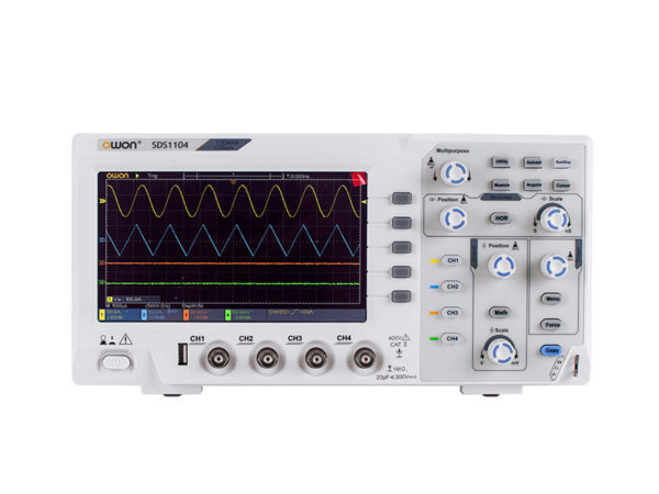 SDS1104 - Osciloscopio Digital Owon 100 MHz 4 CH