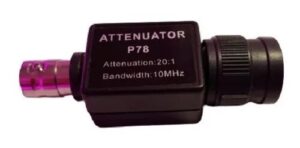 P78 - Atenuador Para Osciloscopio Owon 20:1 de 10 MHz con Conector BNC