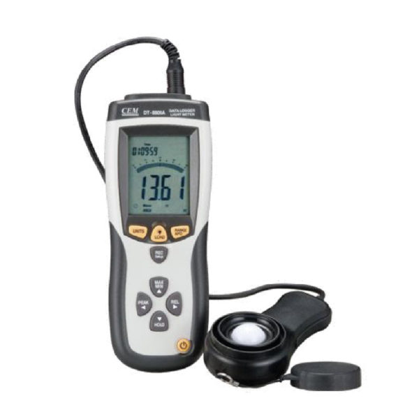 CEM DT-8809A Luxómetro Digital Datalogger Salida PC