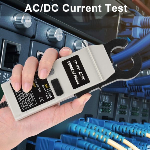 Pinza Amperimétrica Owon Cp-05+ DC/AC 200 KHz con conector BNC para Osciloscopio - Imagen 6
