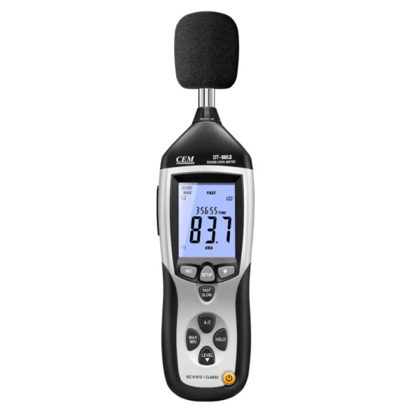 CEM DT-8852 DECIBELÍMETRO DIGITAL DATALOGGER