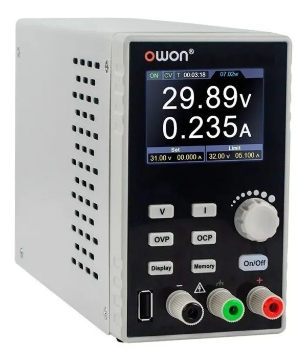 Fuente De Laboratorio Regulable  Owon SPE3051 30V 5A 150W 1 Canal