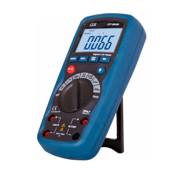 CEM DT-9930 Capacímetro Tester Multímetro LCR Inductometro - Imagen 2