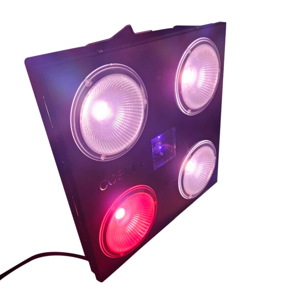 HORTIC-200 Luminaria Panel A Leds Full Espectro Con UV 90 W Para Cultivo Indoor, Crecimiento y Floración - Imagen 2