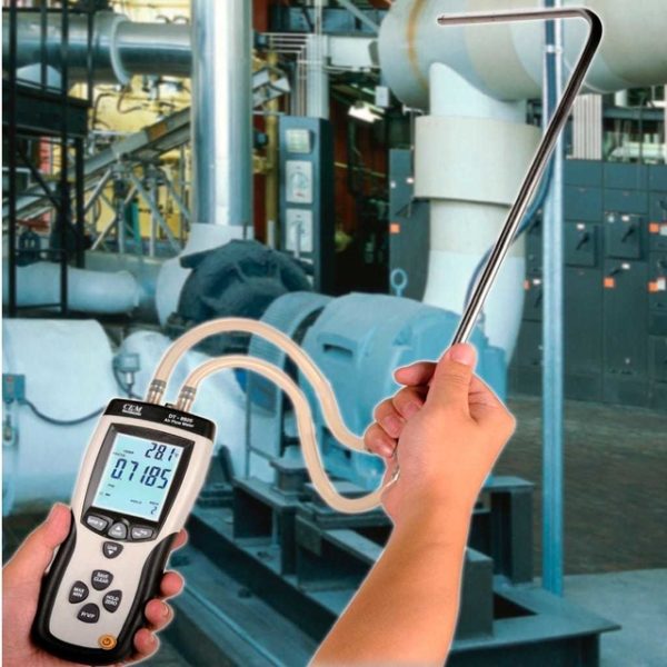 Manómetro Termoanemómetro Con Sonda Pitot CEM DT-8920 - Imagen 4