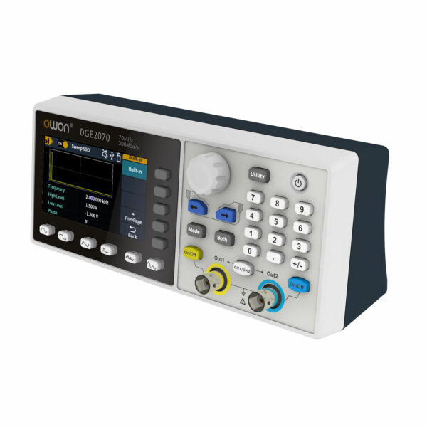DGE2070 Generador De Funciones Owon 70 Mhz 2 Ch Modulación - Imagen 3