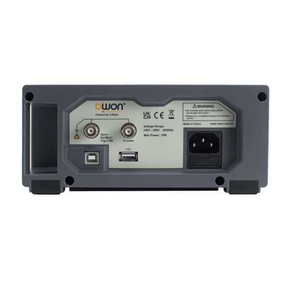DGE3032 Generador De Funciones Owon 30 Mhz 2 Ch Modulación - Imagen 6