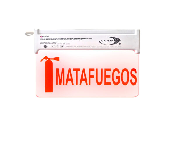 SE-SA | Cartel Señalización de Emergencia Matafuegos
