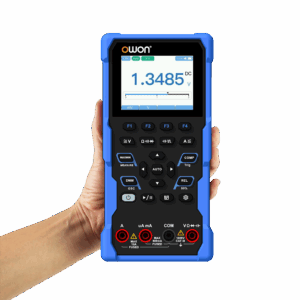 HDS120 - Osciloscopio Digital Portátil 1 MHz + Multímetro 20000 cuentas Owon / 2 en 1 /