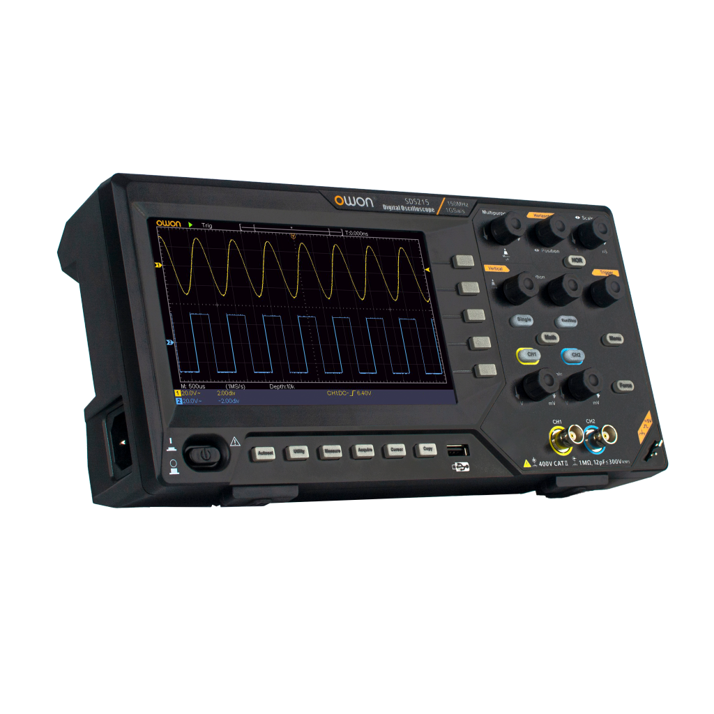 Osciloscopio Digital Owon SDS215 150 Mhz 2 Canales 1 Gs/s