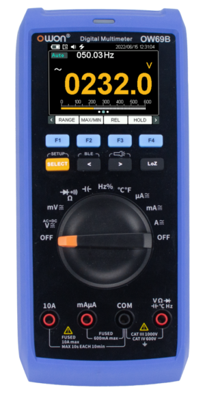 Multímetro Tester Digital Owon OW69B True Rms 60.000 Cuentas