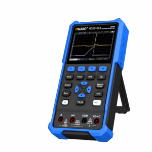HDS2102A - Osciloscopio Digital Automotriz Portátil + Multímetro Owon / 3 en 1 / 100 MHz 2 CH Pantalla Color 3,5"
