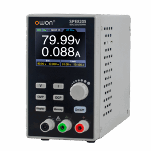 Fuente Digital Programable Owon SPE8205 80V 20A 500W