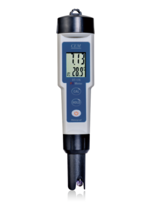Phmetro Medidor de Ph + T° Sumergible Dt-176 CEM Profesional