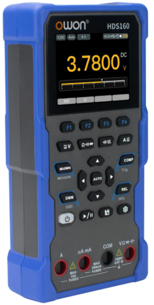 Osciloscopio 1 Mhz + Multímetro 60.000 Cuentas Hds160 Owon