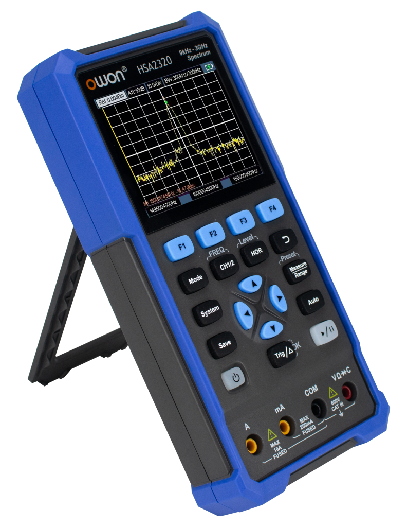 Analizador De Espectro Osciloscopio Multimetro Owon Hsa2320