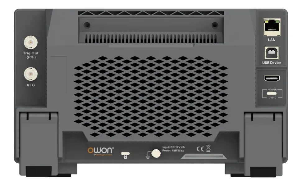 Osciloscopio con Analizador Lógico Owon ADS924A 12 Bits 250 Mhz 4 Ch / 3 en 1 - Imagen 3